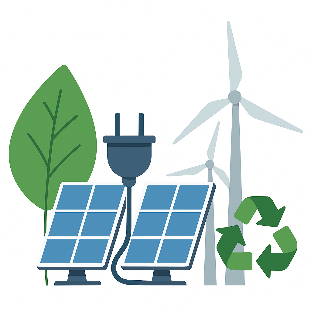 Energy efficiency and material use